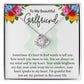 To My Girlfriend "You Are Always On My Mind" Knot Necklace