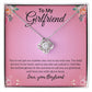Gift For Girlfriend "You're My Only One" Knot Necklace