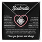 To My Soulmate "You're The Best" Knot Necklace
