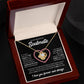 To My Soulmate "You're The Best" Knot Necklace