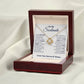 To My Soulmate "I Love You, Forever & Always" Knot Necklace