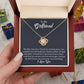Gift For Girlfriend "You Are My Best Friend" Knot Necklace