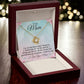 To My Mom "For All The Times I Forgot To Thank You" Knot Necklace