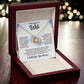 To My Wife "I Will Love You Forever" Knot Necklace