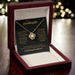 To My Granddaughter "Dance In The Rain" Knot Necklace