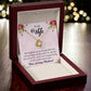 To My Wife "You Are The Love Of My Life" Knot Necklace