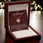 To My Girlfriend "You're The One I Want" Knot Necklace