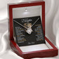 To My Daughter "You Will Always Be My Baby Girl" Knot Necklace