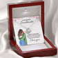 To My Soulmate "You Are My Rock" Knot Necklace