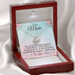 To My Mom "For All The Times I Forgot To Thank You" Knot Necklace