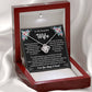 To My Wife "I Love You Always And Forever" Knot Necklace