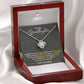 To My Granddaughter "You'll Feel My Love Within This" Knot Necklace