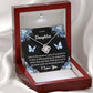 To My Daughter "One Of The Greatest Joys" Knot Necklace