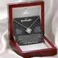 To My Granddaughter "Remember Who's Granddaughter You Are" Knot Necklace