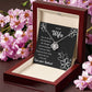 To My Wife "You Are My Strength" Knot Necklace