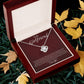 To My Girlfriend "You're The One I Want" Knot Necklace