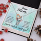Dear Mom "Can't Wait To Meet You" Necklace