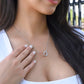 Gift For Mom "You Held My Hand" Heart Necklace