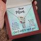 Dear Mom "Can't Wait To Meet You" Necklace