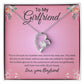 Gift For Girlfriend "You're My Only One" Heart Necklace
