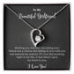 Gift For Girlfriend "Meeting You Was Fate" Heart Necklace