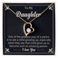 Gift For Daughter "Such An Amazing Person" Heart Necklace