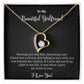 Gift For Girlfriend "Meeting You Was Fate" Heart Necklace