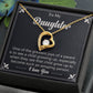 Gift For Daughter "Such An Amazing Person" Heart Necklace