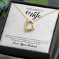 To My Gorgeous Wife "You're The Best" Heart Necklace