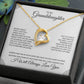 To My Granddaughter "You're Always In My Heart" Necklace