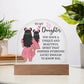 Gift For Daughter "You Have a Beautiful Spirit" Acrylic Plaque